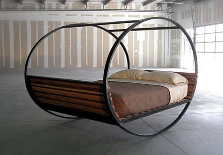 Strangest beds in the world: The swing bed