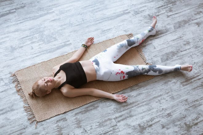 Haltung Savasana