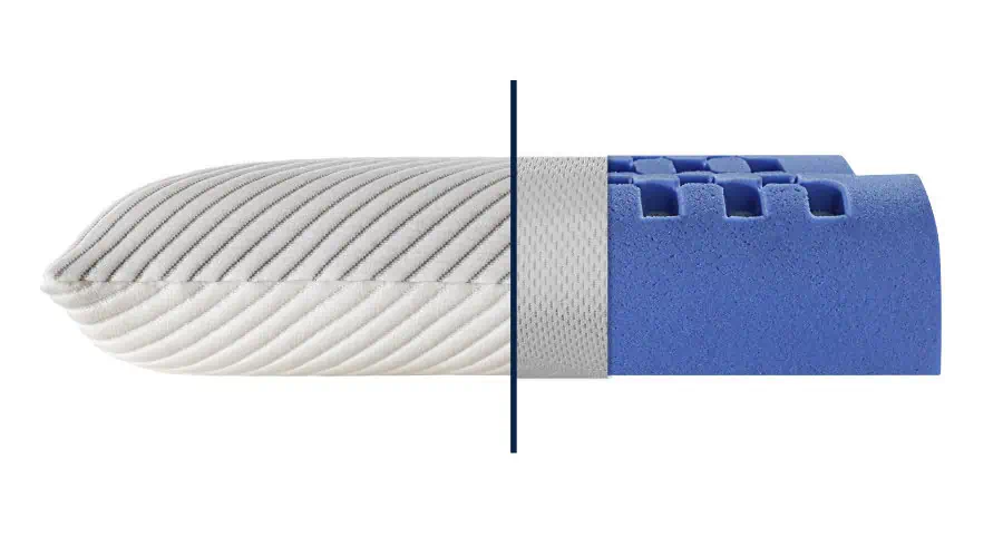 Dream Memory Blue cervicale - Dettaglio laterale