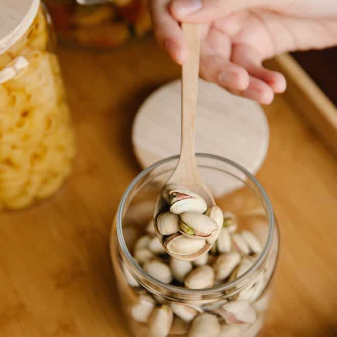 Pistacchi in cucina