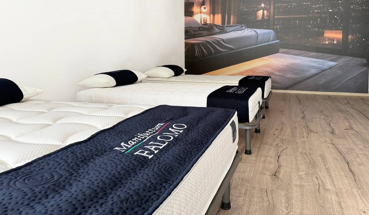 Showroom selezione sistemi letto per hotellerie