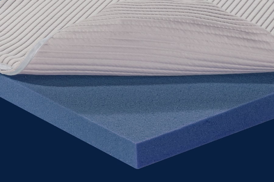 Inner detail Memory Fresh Blue topper